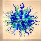 closeup shot of a beautiful art piece