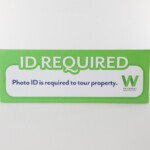 Custom Clubhouse "ID required" Sign