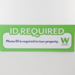 Custom Clubhouse "ID required" Sign